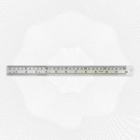 Линейка металлическая 30см Attache  (12х1 ) 35821