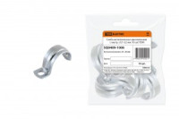 TDM скоба метал. оцинк. сталь однолапк. d 21-22мм (10!) SQ0409-1006