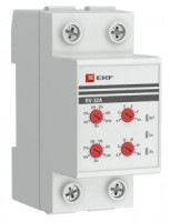 EKF реле напряжения RV-32A (сквозное подключение) Uниж=165-215В, Uверх.=225-275В rv-32a