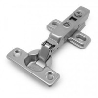 Петля мебельная мини D26 накладная с доводчиком Clip-on Soller (100,10!!!)