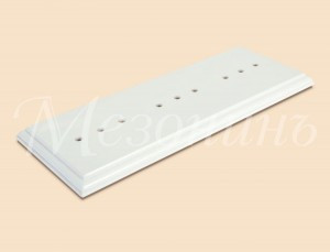 МЕЗОНИНЪ Подложка дерев. 3 мест. "Престиж", белый GE70718-01