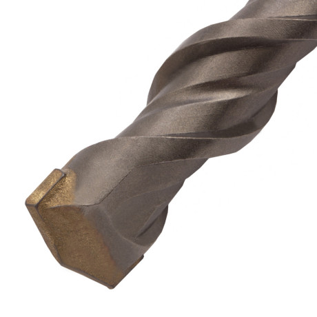 Бур по бетону, двойная спираль, три пылеотводящие кромки, 22 x 460 мм DENZEL