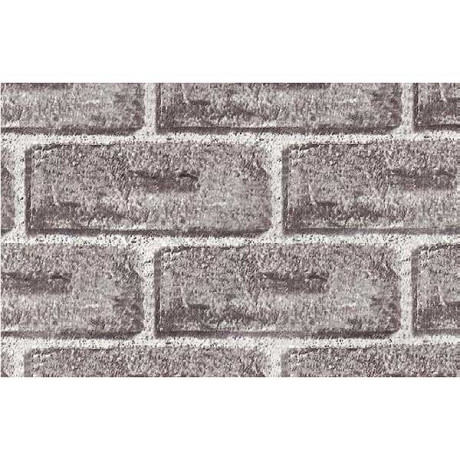 Пленка самоклеящаяся 45*8 м Грейс 5216-1-45 серый кирпич