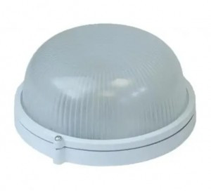 Gauss св-к влагозащит. круг баня/сауна 130° IP54 190х176х82 60W E27 НБП бел 926602106