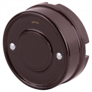 Werkel коробка распред .Retro 92x40 ОУ (коричневый) Ретро керамика ( a036806)W6411214 a051059