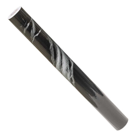 Пленка самоклеящаяся 45*8 м Грейс FC7032-45 глянец, черн.