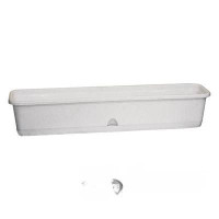 Балконный ящик 800 мм с поддоном мраморный М3222