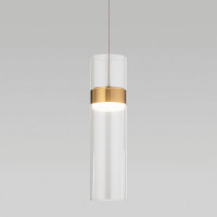 Eurosvet св-к подвес. LED 12W 4K 594lm 80х80х1200 стек прозр/лат Lumen 50244/1 LED Умный дом a061286