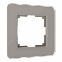 Werkel рамка СУ 1 мест. Elite (дымчатый, стекло) W0012417 a057874