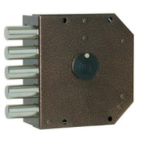 Гардиан Замок накладной тяж. 2007 Левый (ЗК503Н-02/125мм) вертик.ключевина 5кл  б/о (6)