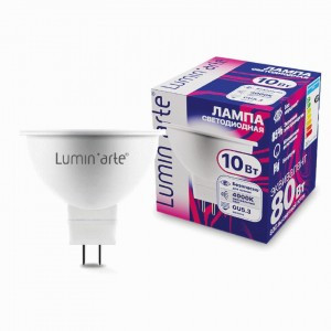 Lumin'arte лампа св/д GU5.3 10W (800lm) 4000К 4K MR16 47x50 LSTD-MR16-10W4KGU5.3