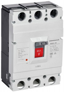 IEK GENERICA автоматический выкл. ВА66-39 3Р 500А 35кА SAV50-3-0500-G