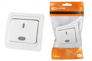 TDM Валдай перекл. проходной СУ 1 кл. 10А бел. (инд.) (10!) SQ1804-0005