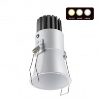 NOVOTECH 358906 SPOT NT22 228 бел. встр. св/д св-к LED 2K-4K-6K 7W 220V LANG
