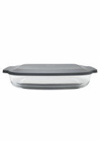 Форма д/запекания стекло прямоуг 3,8л 38*25,4*6,5см с пласт.крышк Сайма 84087 Master House