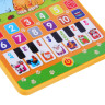 ИГРОЛЕНД Планшет интерактивный "Рыжий котик", звук, ABS, 3AAA, 14х20,5х1,8см