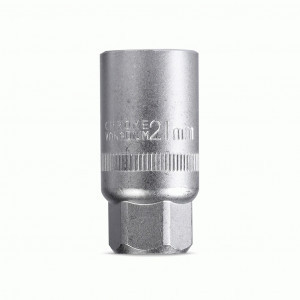 Smartbuy Свечной ключ на 21мм, под квадрат 3/8", CR-V, SBT-SWSP-21-38