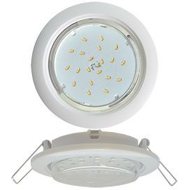 Ecola GX53 5355 св-к Легкий Белый 25x106 FW5355ECD (10!)