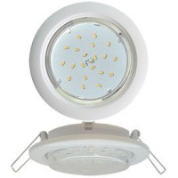 Ecola GX53 5355 св-к Легкий Белый 25x106 FW5355ECD (10!)