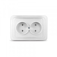 UNIVersal Валери роз. СУ 2 мест. бел. (керам. осн., шторки) В0102x