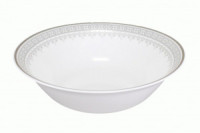 Салатник Цветочное кружево 23см, 1250мл стеклокерамика (кратность 3шт!!!) МФК LFBW90/H230302