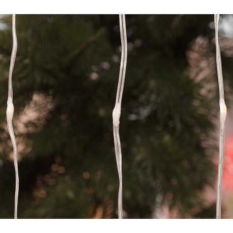 Гирлянда штора LLN-14 "Капля" 280ламп 3*3м Цветная(100)