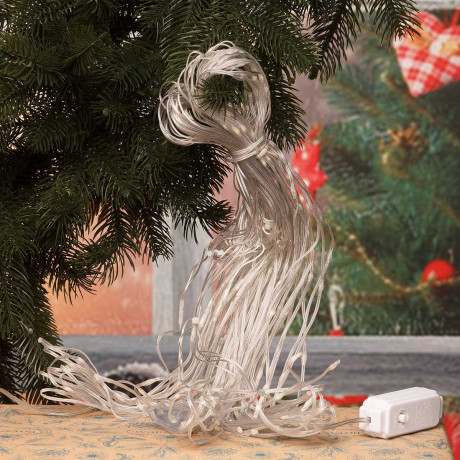 Гирлянда штора LLN-14 "Капля" 280ламп 3*3м Цветная(100)