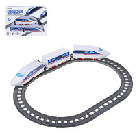 ИГРОЛЕНД Железная дорога "Скоростной экспресс", PP, PS, движение, 2хАА, 28х20х5см, 2 дизайна