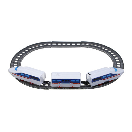 ИГРОЛЕНД Железная дорога "Скоростной экспресс", PP, PS, движение, 2хАА, 28х20х5см, 2 дизайна