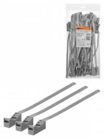 TDM крепеж ремешковый 7,6х285 серый (50шт/уп, цена за уп) SQ0516-0305