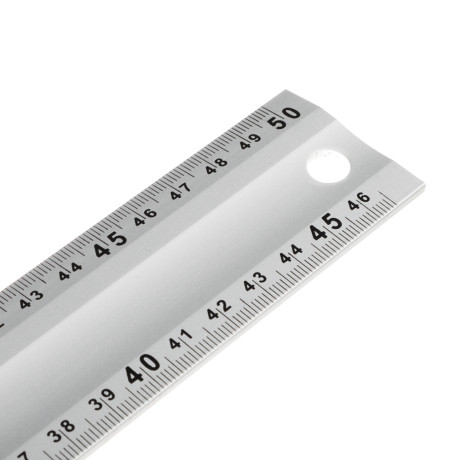 ЕРМАК Угольник столярный алюминиевый 500