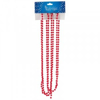 Бусы &quot;Блеск&quot; цвет красный Волшебная страна