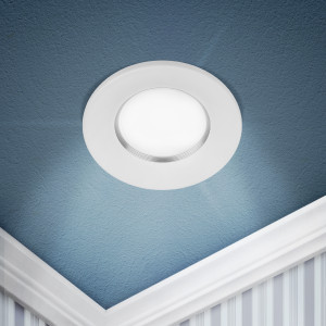 ЭРА св-к встр. KL107 WH/SL MR16 GU5.3 85х25(70) белый серебро 61096