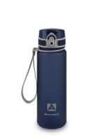 Бутылка для воды и напит. с ситечком Арктика 720-500, 500мл, синяя матовая, тритан