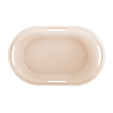 Таз для белья Элемент 35 л бежевый БШ9022 х6