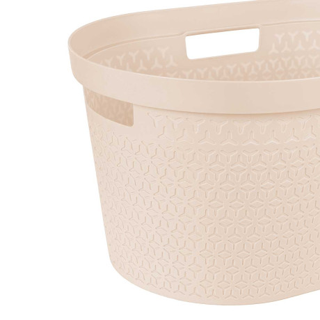 Таз для белья Элемент 35 л бежевый БШ9022 х6