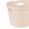 Таз для белья Элемент 35 л бежевый БШ9022 х6