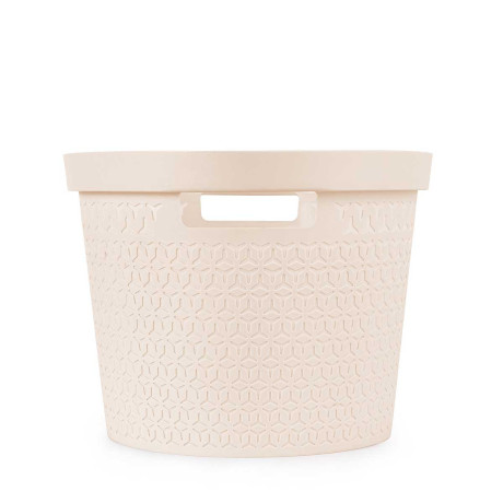 Таз для белья Элемент 35 л бежевый БШ9022 х6