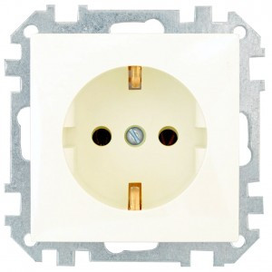 Bylectrica СТИЛЬ мех. розетки земля беж., (РС16-525 беж.)