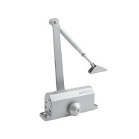 Доводчик дверной Apecs DC-20.2/0850/045-A1-SL серебро, без фиксации (t= -40°C)  \10