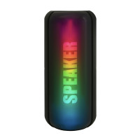 Колонка беспроводная BY ShineBar, 6 Вт, подсветка, 1200мАч, USB BT5.3,ВШГ 28x12x13см, черный