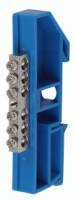 ЭРА шина N ноль ШНИ-6х9-6-Д-Синий 6 отв. на DIN-изоляторе никелированная (уп.10шт, цена за шт) 44133