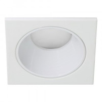 Feron св-к встр. MR16 GU5.3 &quot;квадрат&quot; белый металл пласт 35х92 DL3112 51404