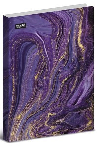 Папка скорос-тель с пруж.мех. Attache Selection, Fluid, фиолетов. 1046533