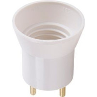 Ecola патрон-переходник вилка-патрон E27 Белый APU27WEAY (10!)