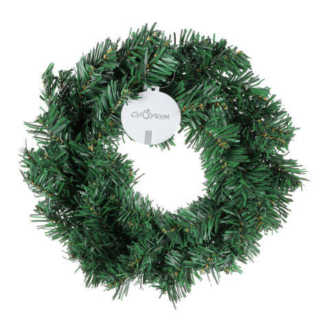 СНОУ БУМ Венок ПВХ 30см, 26-85
