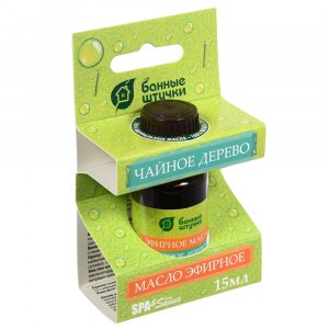 Масло эфирное 15мл Чайное дерево 32281 Банные штучки