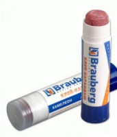 Клей-карандаш BRAUBERG "Хамелеон" 9 г, красный, 220872