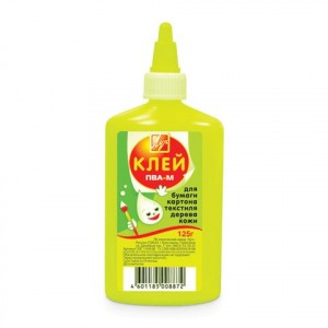 Клей ПВА-М ЛУЧ (бумага, картон, кожа, ткань, дерево), 125 г, 20С1354-08