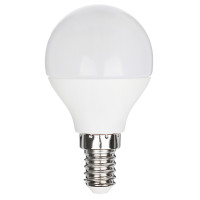 FORZA Лампа светодиодная G45 5 Вт, Е14, 420 Лм, 4000 К, 175-265 В, Ra&gt;80, IRF &lt;5%, 1 год гар.